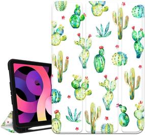 img 4 attached to Hepix IPad Air 4Th Generation Case Cactus IPad 10