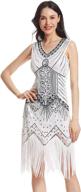 ms style flapper dresses fringed women's clothing logo