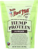 top-rated bob's red mill hemp protein powder, 16-ounces: boost your health naturally! logo