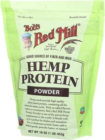 img 1 attached to Top-Rated Bob's Red Mill Hemp Protein Powder, 16-Ounces: Boost Your Health Naturally!