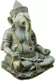 img 4 attached to 🐠 Ganesh Buddha Statue Aquarium Ornaments: Enchanting Fish Tank Decorations for Serene Aquatic Ambiance