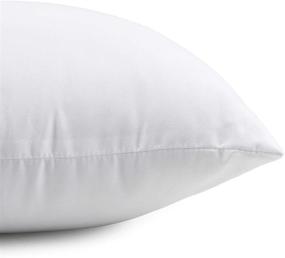 img 3 attached to Aooba Pillows Stuffer Decorative Inches（White）