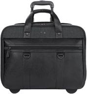 💼 solo new york macdougal rolling laptop bag, black: the perfect travel companion for your laptop! logo