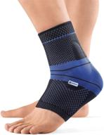 🦶 bauerfeind malleotrain ankle support brace - aid for ankle injury healing, pain relief, and swelling reduction - stabilizes ankle muscles and joints, alleviates sore ankle pain логотип