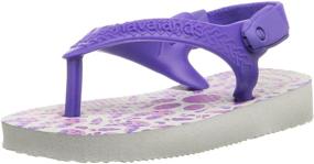 img 4 attached to Сандалии Havaianas для младенцев и малышей, бежевые мальчикиой обувь