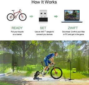 img 3 attached to 🚲 Enhanced Mini USB + ANT Stick: Seamless Compatibility with Leading Cycling Apps & Devices