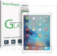 🔒 premium amfilm tempered glass screen protector for ipad pro 12.9 (2015, 2017) - ultimate display protection logo