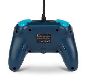 img 3 attached to 🎮 Enhanced Wired Controller for Nintendo Switch - Aquatic Fantasy - Blue Gamepad