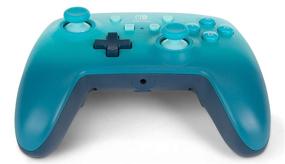 img 1 attached to 🎮 Enhanced Wired Controller for Nintendo Switch - Aquatic Fantasy - Blue Gamepad