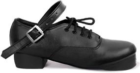 img 1 attached to 👞 Irish Dance Hard Jig Shoes - Activave Irish Dancing Heavy Shoes, Loud and Flexible Soft Sole Shoes, Irish Dancing Hard Shoes