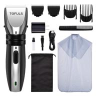 💇 professional men's hair clippers - electric hair trimmer with haircut kit, precision hair cutting kit for barbers, rechargeable hair clippers for hair cutting with extra blade logo