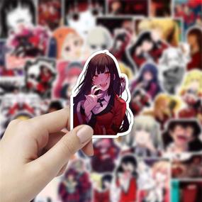 img 1 attached to Anime Kakegurui Stickers Pack For Water Bottle
