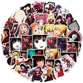 img 3 attached to Anime Kakegurui Stickers Pack For Water Bottle