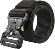 🎖️ military men's accessories: adjustable tactical heavy webbing logo