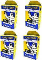 michlein a1 airstop butyl tube bundle - 4 🚴 pack | smooth presta valve 700x18-25c 40mm | new in box logo