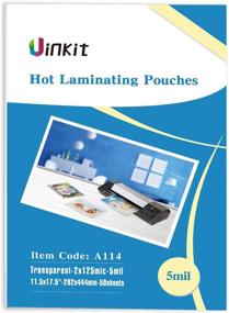 img 4 attached to Hot Thermal Laminating Pouches 5Mil Office Electronics