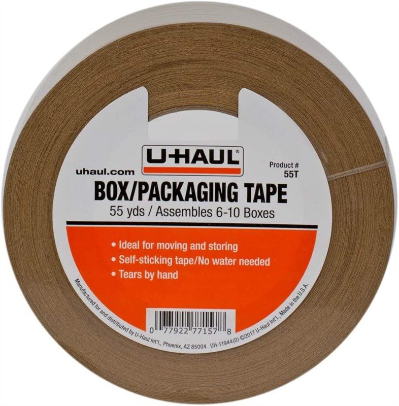 u haul packaging tape yard roll 로고