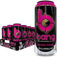 bang power punch energy drink - 0 calories, sugar-free with super creatine - 16 fl oz (pack of 12) logo