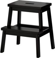 🪑 ikea - bekväm step stool in black: a stylish and functional accessory logo