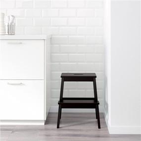 img 1 attached to 🪑 IKEA - BEKVÄM Step stool in black: A Stylish and Functional Accessory
