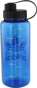 img 1 attached to 🌊 adidas Originals National 1L Plastic Water Bottle (32oz), Blue Bird/White, One Size