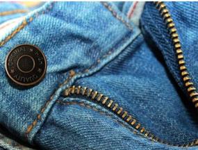 img 1 attached to Upgrade Your Jeans with G-Sunny 12 Sets 20mm Metal Replacement Buttons