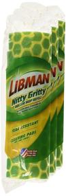 img 1 attached to 🧽 Efficient Cleaning with Libman Nitty Gritty Roller Mop Refill - Pack of 3