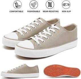img 2 attached to 👟 Comfortable and Stylish Hash Bubbie Leather Sneakers: The Perfect Walking Shoes for Women