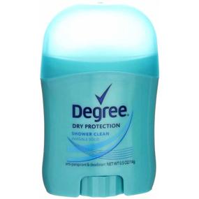 img 4 attached to 🚿 Degree Shower Clean Dry Protection: Travel-friendly Antiperspirant Deodorant Stick (0.5 oz)