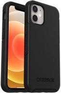 🦦 otterbox symmetry series case for iphone 12 mini - sleek black protection logo