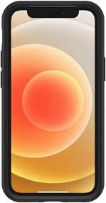 img 2 attached to 🦦 OtterBox Symmetry Series Case for iPhone 12 Mini - Sleek Black Protection