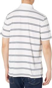 img 1 attached to 👔 Nautica Stripe Bright White Medium Men's Clothing: Stylish Shirts for a Sharp Look