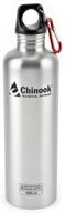 🌊 chinook cascade wide-mouth stainless steel water bottle logo