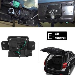 img 3 attached to 🔒 Unikpas Liftgate Lock Actuator for GMC Yukon Acadia Chevy Tahoe Equinox Buick Enclave Cadillac Escalade CTS SRX Vue Torrent - Replace Back Tailgate Door Latch - Compatible with 931-299 13501871