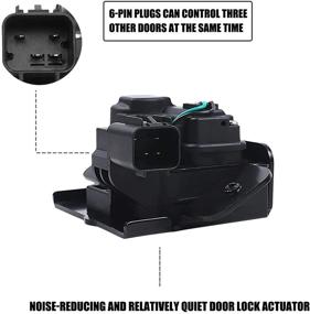 img 2 attached to 🔒 Unikpas Liftgate Lock Actuator for GMC Yukon Acadia Chevy Tahoe Equinox Buick Enclave Cadillac Escalade CTS SRX Vue Torrent - Replace Back Tailgate Door Latch - Compatible with 931-299 13501871