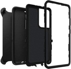 img 2 attached to 📱 Premium Defender Case with Belt Clip Holster for Galaxy S21 Ultra 5G SCREENLESS Edition - Black, 6.8 Inch