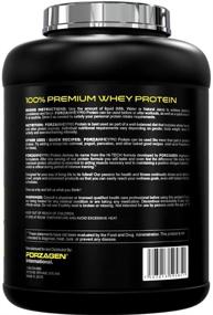 img 2 attached to 🍪 Forzagen Whey Protein Powder - Low Carb Protein Shakes with 25g of Protein, No Added Sugar - Best Tasting Protein Powder, Mass Gainer & Weight Gainer (5Lbs, Cookies & Cream)