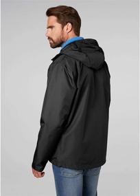 img 1 attached to 🧥 Helly Hansen Men's Seven J - Waterproof, Windproof, and Breathable Rain Jacket with Hood - Enhanced for Outstanding Performance