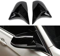 rearview mirror cover replacement glossy logo