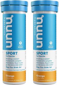 img 4 attached to 🍊 Nuun Active: Orange Electrolyte Enhanced Drink Tablets - 2 Tubes (10 Tabs per Tube)