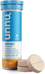 img 3 attached to 🍊 Nuun Active: Orange Electrolyte Enhanced Drink Tablets - 2 Tubes (10 Tabs per Tube)