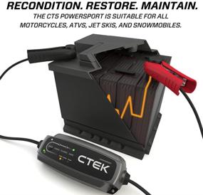 img 1 attached to CTEK 40 339 CT5 POWERSPORT Batterу - Трасформаторный зарядное устройство CTEK 40 339 CT5 для мотоциклов и моторных спортивных техник