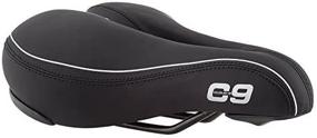 img 2 attached to 🚲 Sunlite Cloud-9 Comfort Select Bicycle Saddle - Non-Suspension, Tri-color, Enhanced Comfort