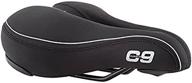 🚲 sunlite cloud-9 comfort select bicycle saddle - non-suspension, tri-color, enhanced comfort logo