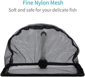 img 2 attached to 🐠 Pawfly 3 Inch Telescopic Aquarium Net: Fine Mesh Small Fishnet with Extendable Stainless Steel Handle – Best Tool for Gentle Fish Handling!