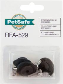 img 3 attached to 🐾 High-Quality PetSafe Replacement Collar Accessories: Perfect Fit for Pet Fencing Receiver Collars, 2.5 x 0.45mm x 15mm, in Black and Silver