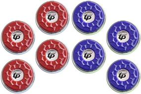 img 1 attached to 🔵 TorpSports 2-1/8'' Shuffleboard Pucks - Set of 8 Blue/Red - Dia.53mm