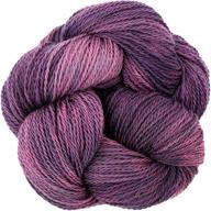 🧶 living dreams yarn ecolana - сертифицированная органическая шерсть мериноса, этично добытая, ручным способом окрашена в сша, sugarplum логотип