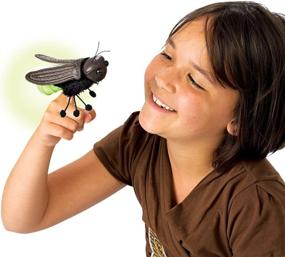 img 2 attached to 🔥 Folkmanis Mini Firefly Finger Puppet: Brilliantly Illuminate Your Imagination