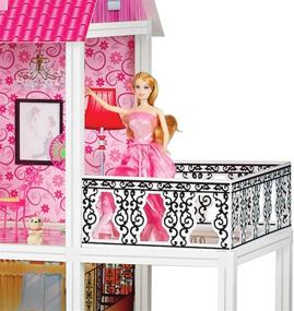 img 2 attached to 🏠 Bettina Dollhouse Furniture: Enhance Playtime with a 39 9X39 3X16 8 Playhouse!